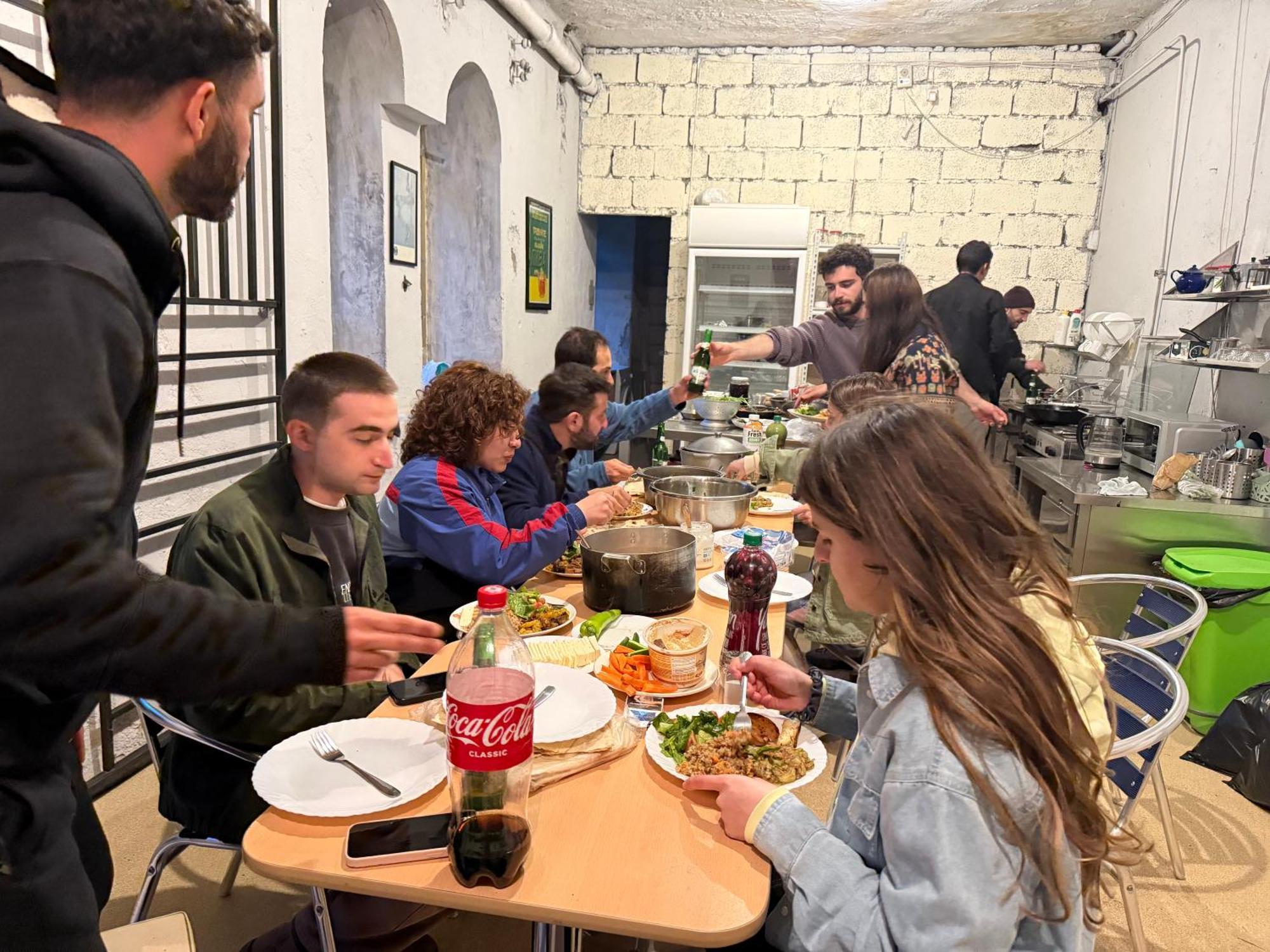 Tumanyan Bathhouse Hostel Bagian luar foto
